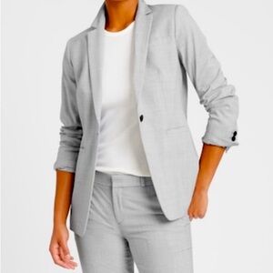 Wool Light Gray Banana Republic Set